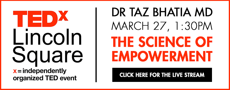 2018 TEDx Talk with Dr Taz March 27 1:30PM