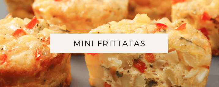 protein packed mini frittatas